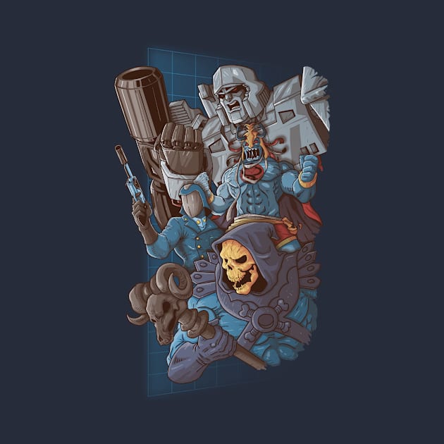 VILLAINS CLASH!