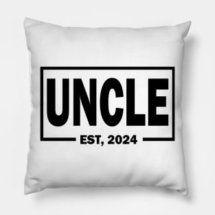 uncle est 2024 Pillow