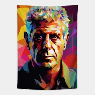 Anthony Bourdain WPAP Tapestry