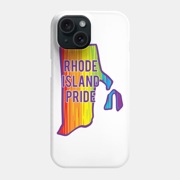 Rhode Island Pride Phone Case by Manfish Inc.