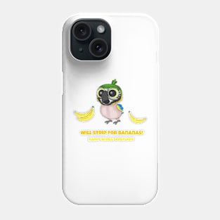 HWS Nerdy Birdy ~ Blue & Gold Macaw Phone Case