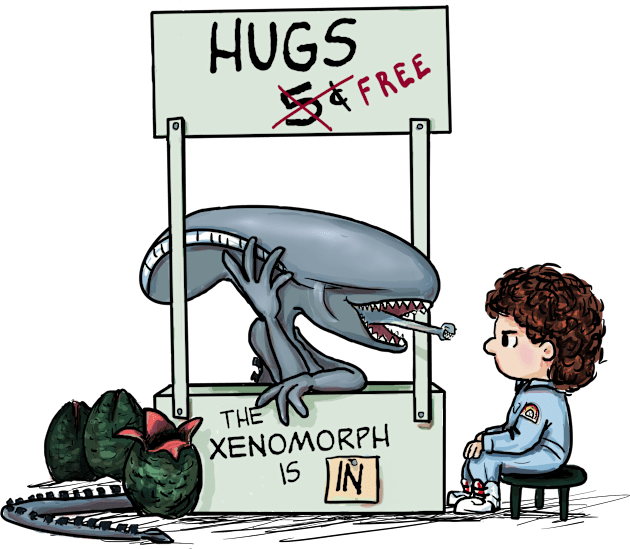 free hugs Kids T-Shirt by randomship