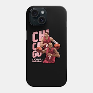 Demar Derozan Zach Lavine Chicago Duo Phone Case