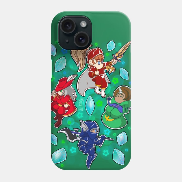 Four warriors of Light Phone Case by Sara Knite