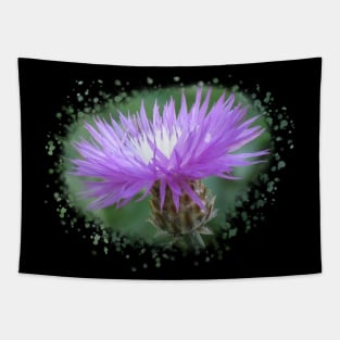 purple flower, blooms, flowers, nature Tapestry