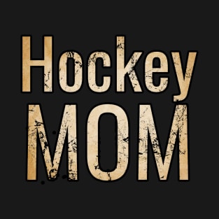 Hockey Mom Basic in Sepia Tone T-Shirt