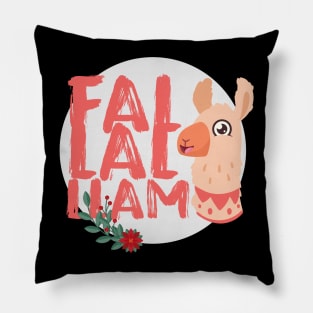 Fa La La La Llama Pillow