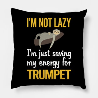 Saving Energy For Trumpet Pillow
