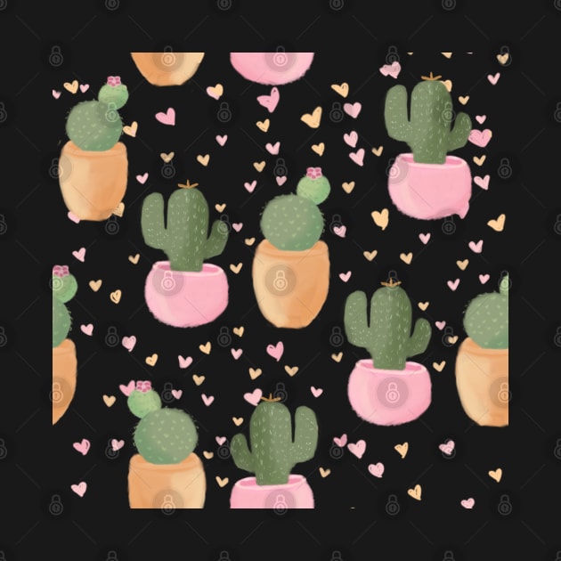 cacti pattern by goblinbabe