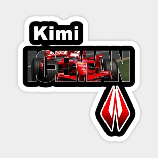 Kimi Raikkonen Iceman Magnet