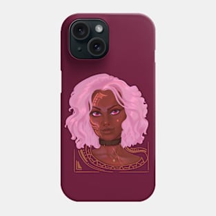 Mira the tribal girl Phone Case