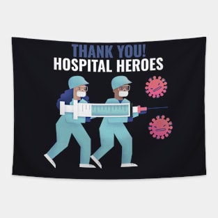 thank you hospital heroes Tapestry