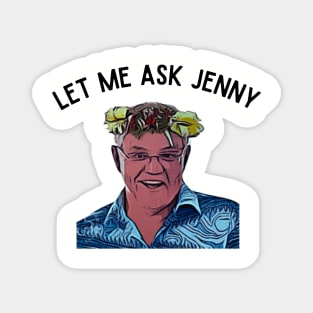 Funny Scomo t-shirt Magnet