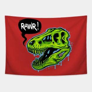 Rawr Dinosaur Tapestry