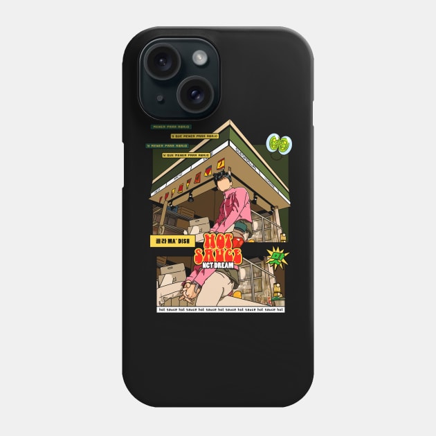 NCT DREAM HOT SAUCE MARK VER Phone Case by poortatoe