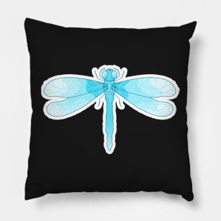 Aquarius Dragonfly Pillow