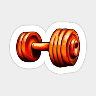 DUMBBELLS SHIRT DESIGN Magnet