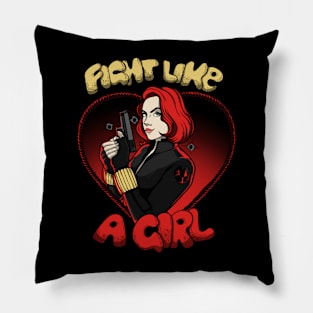 Fight Like An Agent Pillow