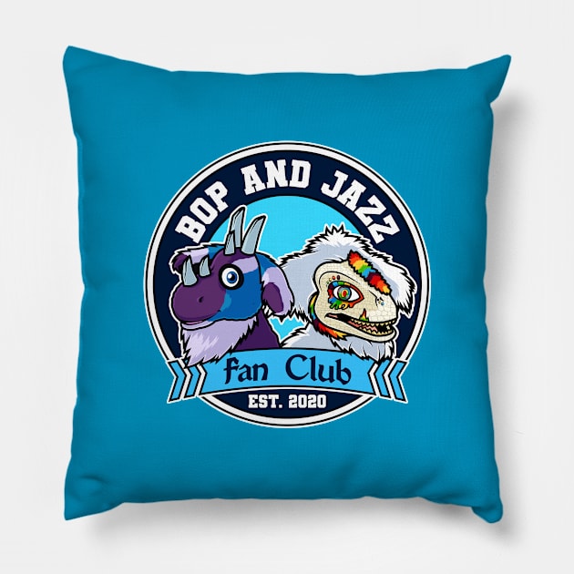 Bop & Jazz Merchandise! Pillow by Bops Shop