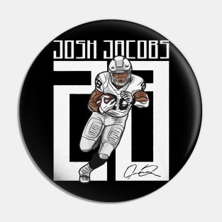 Josh Jacobs Las Vegas Number Pin