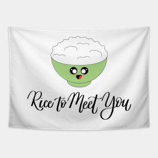 Rice to Meet You Tapestry