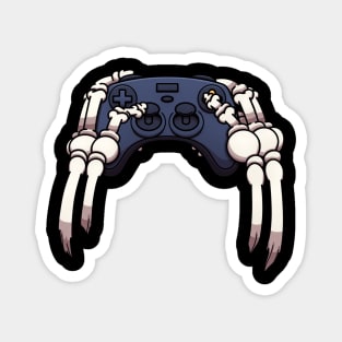 Skeleton Hands Holding Video Game Controller Magnet