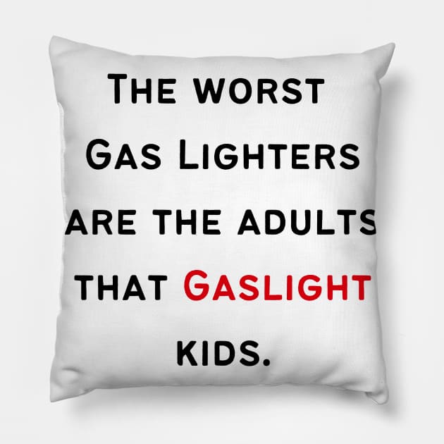 Narcissist Gaslighters Pillow by twinkle.shop