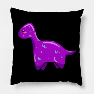 Pink Dino Dinosaur shirt women cute kawaii cartoon jurassic animal tshirt tee girly Pillow