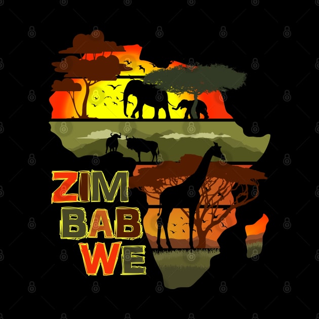 Zimbabwe by Nerd_art