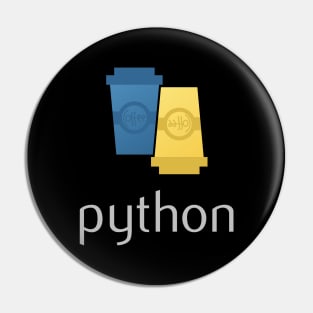 Python Programming & Coffee! Pin