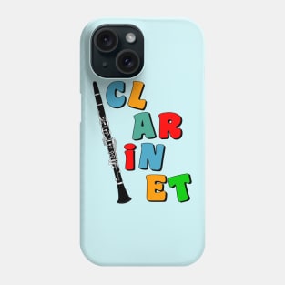 Colorful Clarinet Phone Case