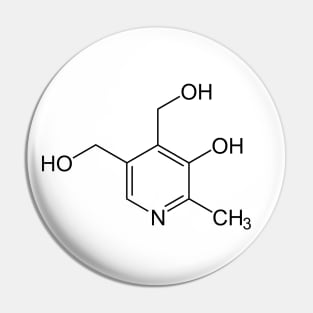 Vitamin B6 Pyridoxine C8H11NO3 Pin