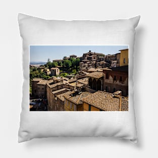 Sienese Rooftops Pillow