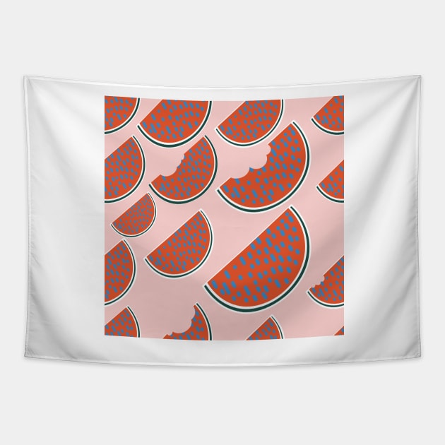 watermelon Tapestry by bangueran