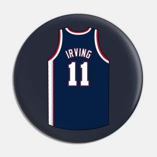 Kyrie Irving Brooklyn Jersey Qiangy Pin