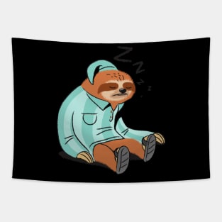 Sleepy Sloth Tapestry