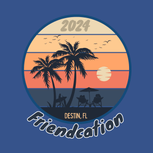 Friendcation Destin, Florida 2024 T-Shirt