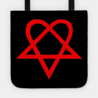 Heartagram Bam Margera HIM Tote