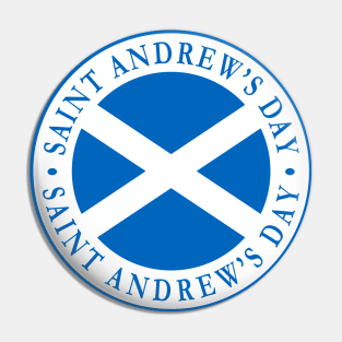 Saint Andrew's Day Pin