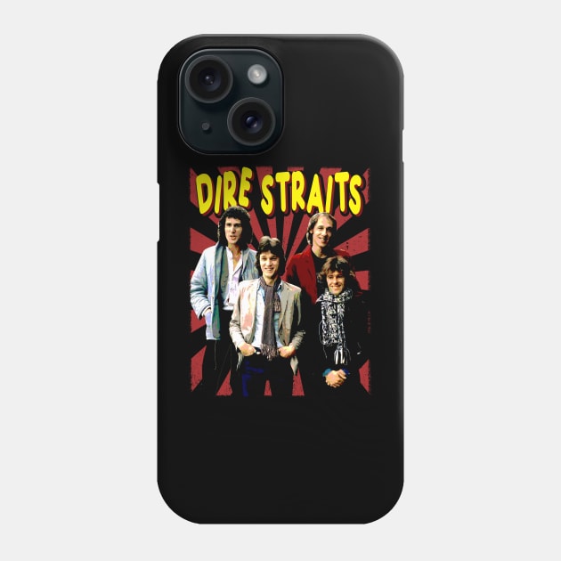 Sultans of Style Dire Band Tees – Where Classic Rock and Fashion Collide! Phone Case by Femme Fantastique