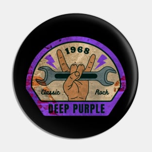 Deep Purple // Wrench Pin