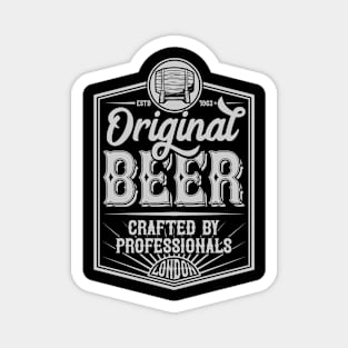 Original Beer Crafted London Magnet