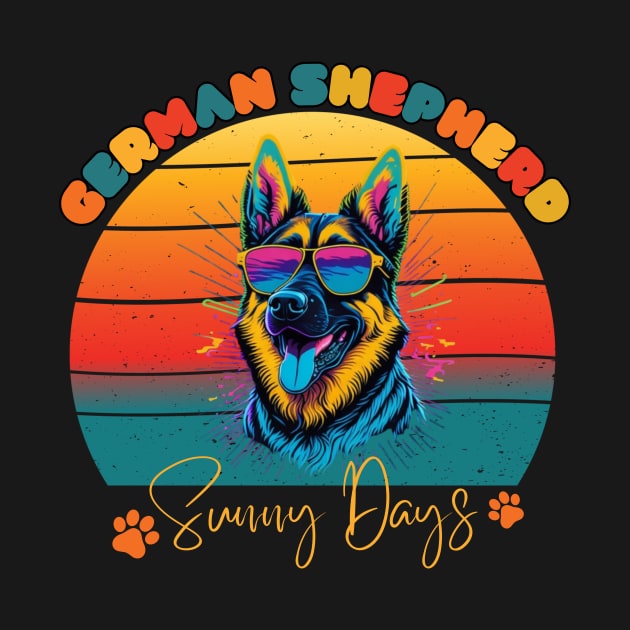 German Shepherd Sunny Days by Relax and Carry On