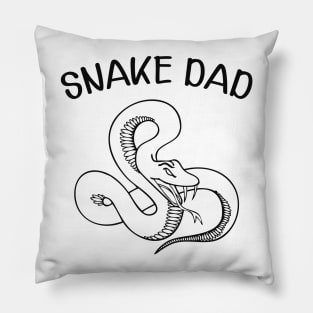 Snake Dad Pillow