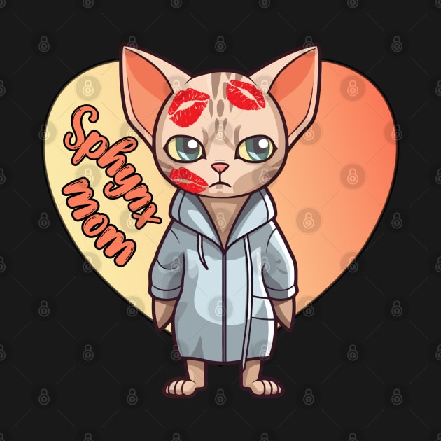 Sphynx Mom Sphynx Mama | Funny Gifts for Sphynx Lovers by AgataMaria