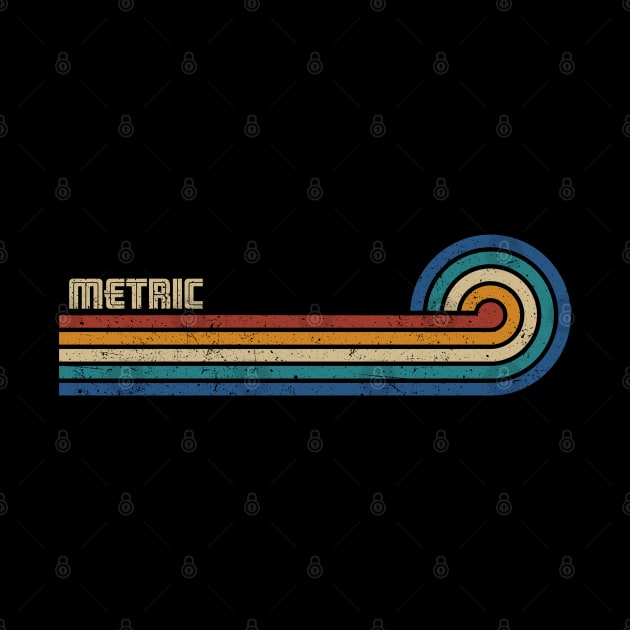 Metric - Retro Sunset by Arestration