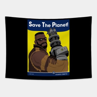 Save the planet Tapestry