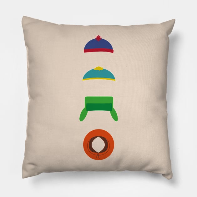 Minimalist South Park Pillow by PWCreate