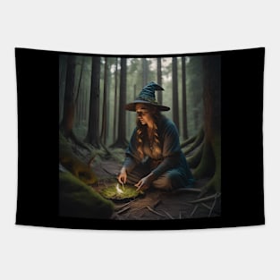 Witchcraft in the Woods Tapestry