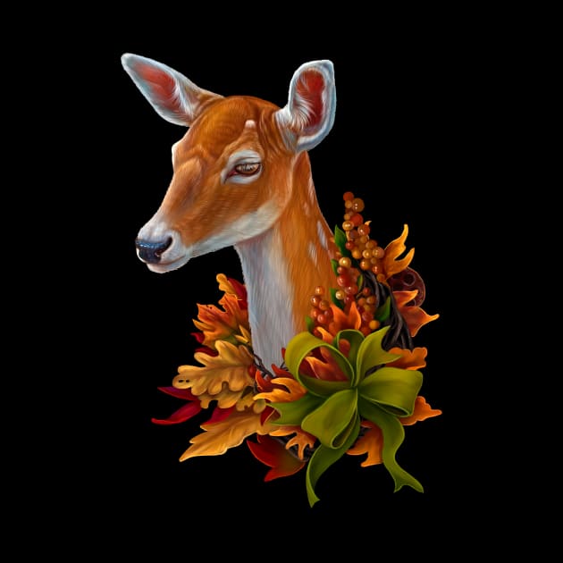 Deer and autumn by Magical Forest